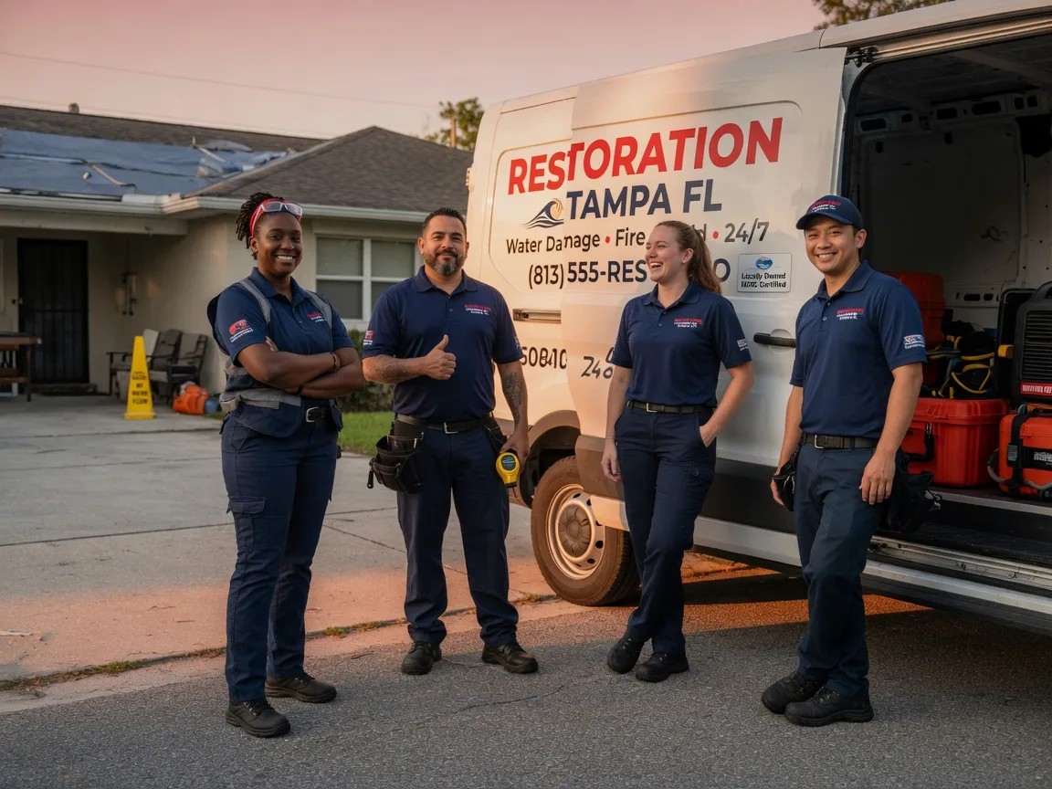 Water Damage Restoration company in Elkhart, TX